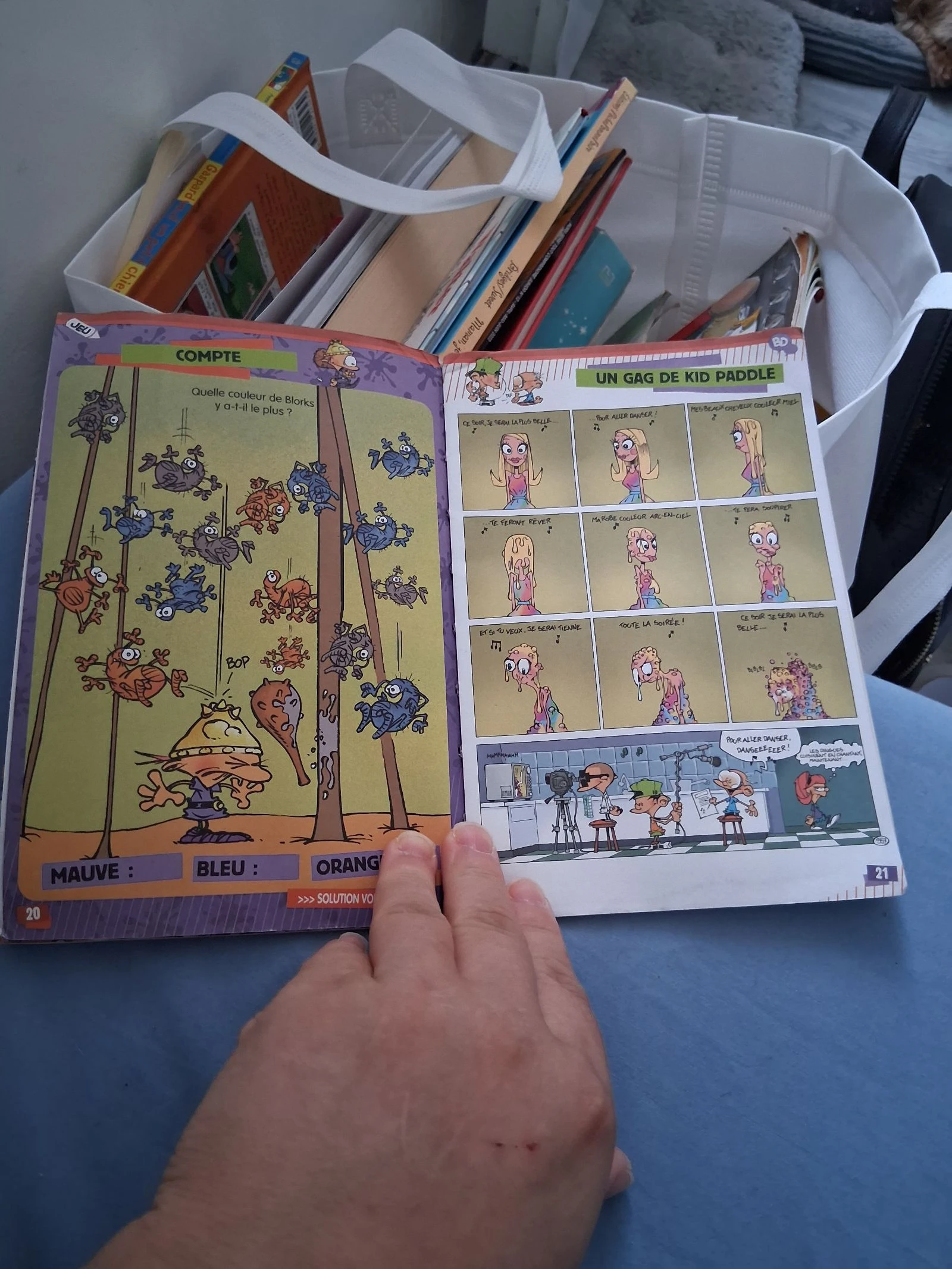 Comic and Kid Paddle games – photo 5